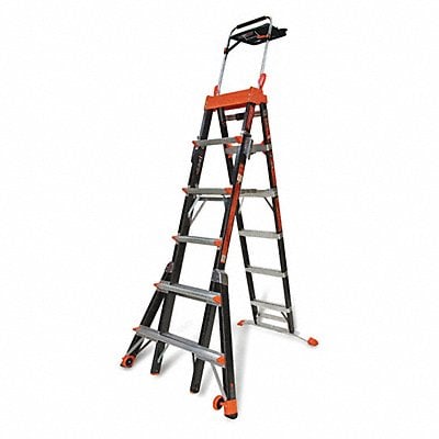 Adj Stepladder IAA 375lb Fiberglass 10ft MPN:15131-920