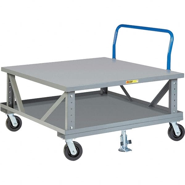 Adjustable Pallet Stand: Steel, 34