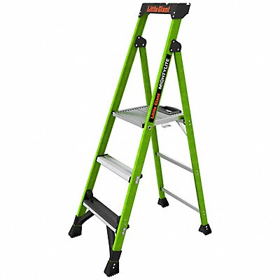 Stepladder 5ft H 1 W Platform 375 lb Cap MPN:15405-001