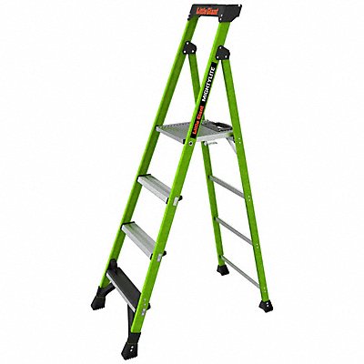 Stepladder 6ft H 1 W Platform 375 lb Cap MPN:15406-001