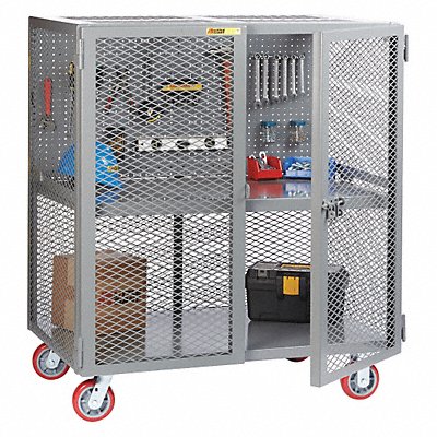 Security Cart Pegboard Tool 24x60 MPN:SC1-2460-6PY-PB