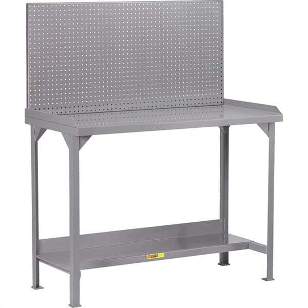 Stationary Workbench: Powder Coated Gray MPN:WSL2-2448-36-PB