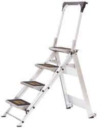 4-Step Aluminum Step Ladder: Type IA, 3' High MPN:10410BA