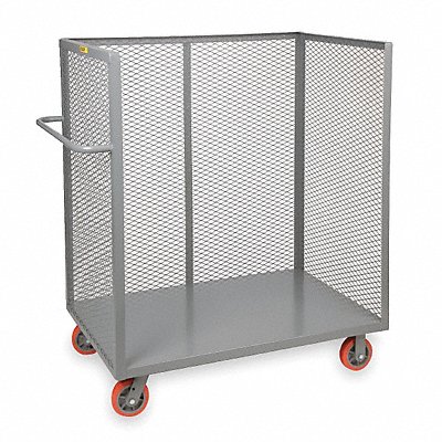 Stock Cart With 3-Sides 66 in L MPN:T2-2460-6PY