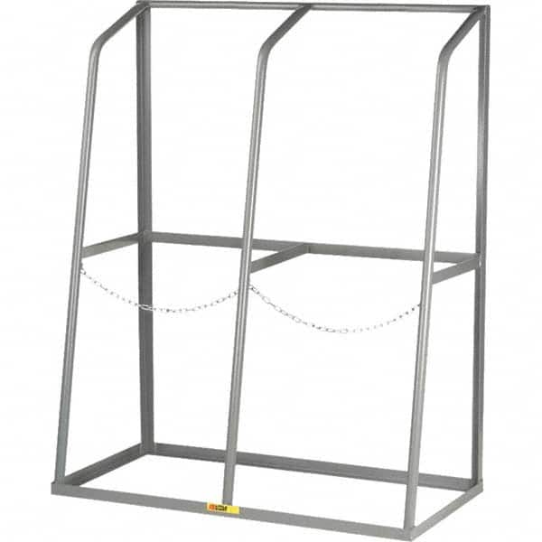 Bar Rack: 1,500 lb Capacity, 2 Bays MPN:BR2-2448-60