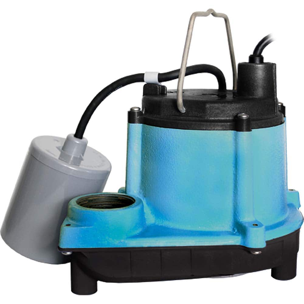 Sump Sewage & Effluent Pump: Piggyback Mechanical Float, 9A, 115V MPN:506171