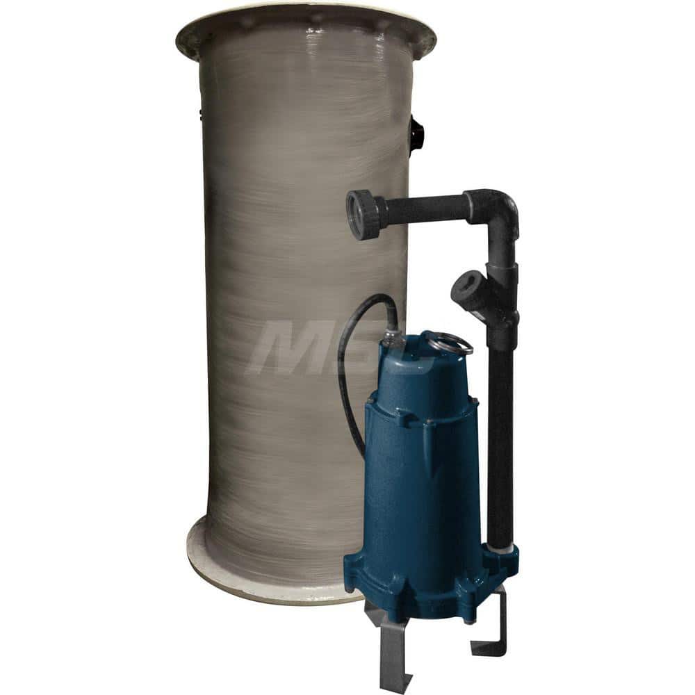 Grinder Sewage & Effluent Pump: Automatic, 2 hp, 13.9A, 208 to 230V MPN:515201