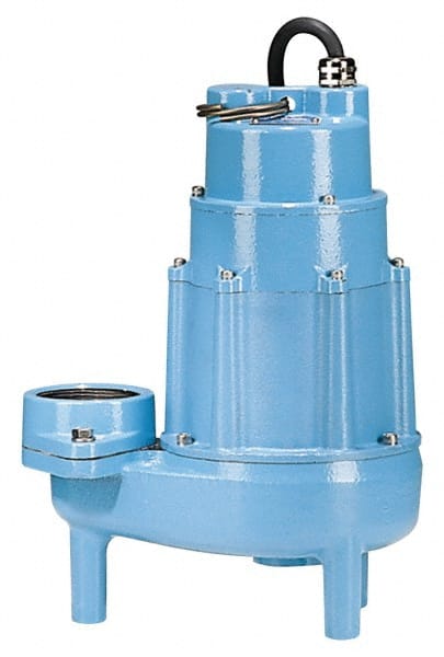 Sewage Pump: Manual, 2 hp, 17.5 & 18A, 230V MPN:520100