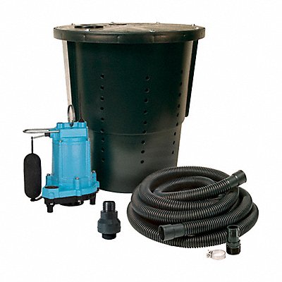 Sump Pump Package 1/3 hp 115V AC Rated MPN:14940655