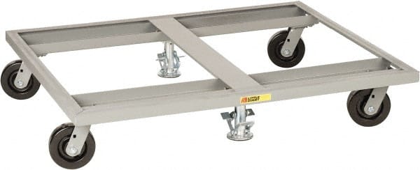 Pallet Dolly: 3,600 lb Capacity, Steel Top MPN:PD-4048-6PH-2FL