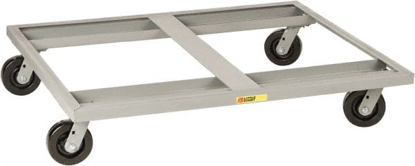 Pallet Dolly: 3,600 lb Capacity, Steel Top MPN:PD-4048-6PH