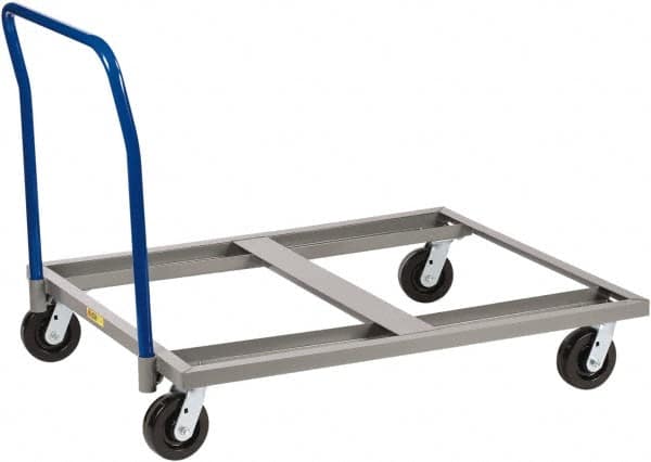 Pallet Dolly: 3,600 lb Capacity, Steel Top MPN:PDH-4048-6PH