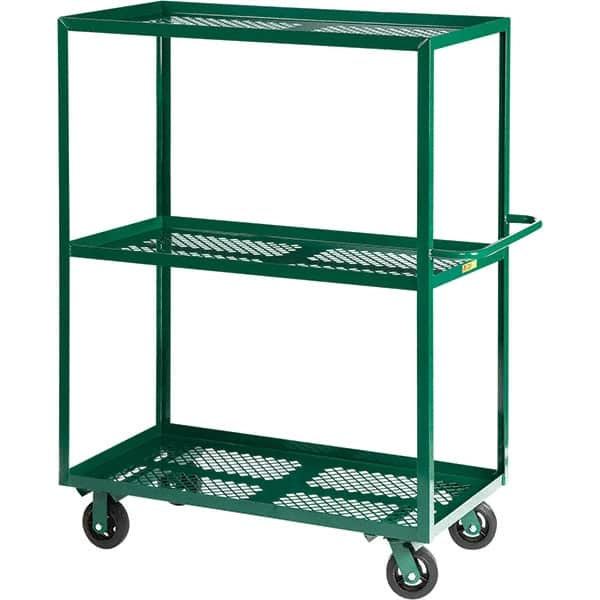 Multi-Shelf Nursery Truck: Perforated, Steel Platform, 24