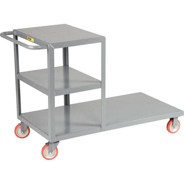 Truck: 1,200 lb Capacity, Open, Steel Platform, 24