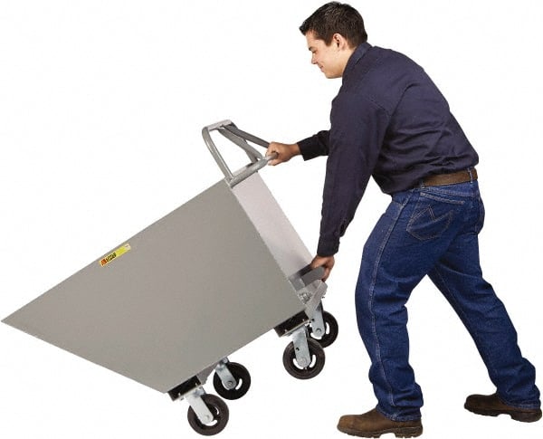 Steel Basket Truck: 1/3 cu yd, 2,000 lb Capacity, 38