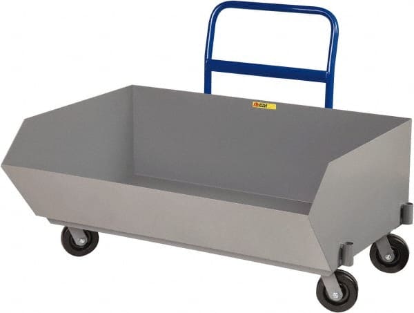 Steel Basket Truck: 9.7 cu ft, 2,000 lb Capacity, 24