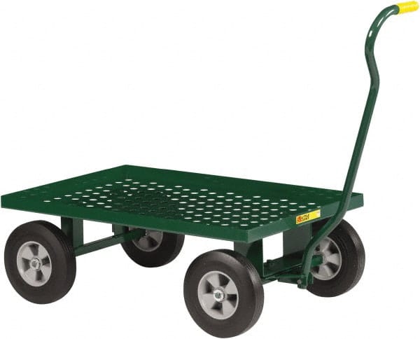 Nursery Wagon Truck: Perforated, Steel Platform, 24