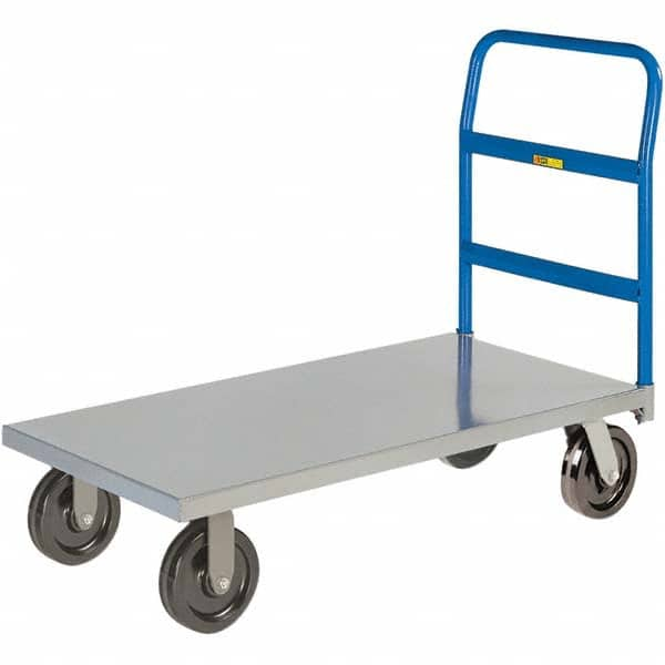 Platform Truck: 3,600 lb Capacity, Steel Deck, 36