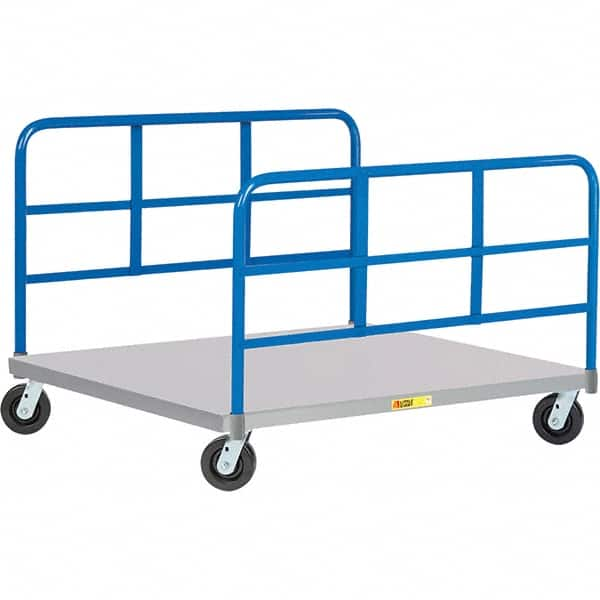 Pallet Dolly Truck: Steel Platform MPN:PDS-40-6PH-2H