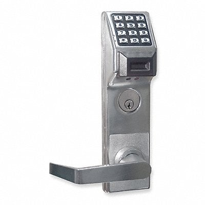 Electronic Lock Brushed Chrome 12 Button MPN:PDL3500CRL US26D