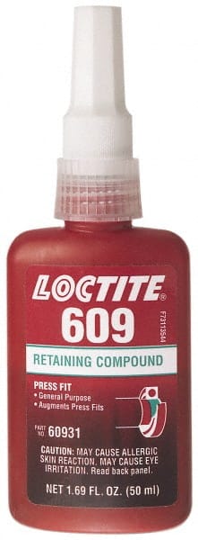 Retaining Compound: 50 mL Bottle, Green, Liquid MPN:135512