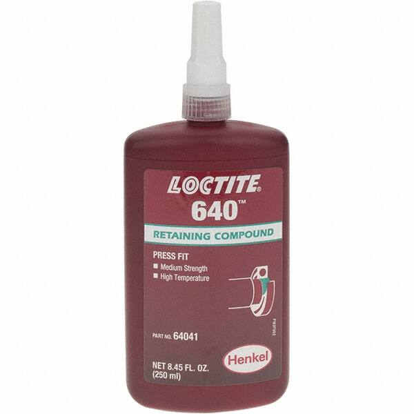 Retaining Compound: 250 mL Bottle, Green, Liquid MPN:135521