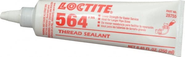 Threadlocker: Off-White, Paste, 250 mL, Tube MPN:233500