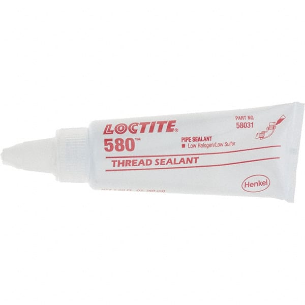 Threadlocker: White, 50 mL, Tube MPN:88565