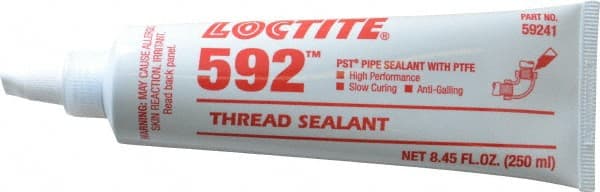 Threadlocker: White, Paste, 250 mL, Tube MPN:88568