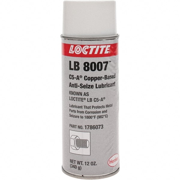 High Temperature Anti-Seize Lubricant: 16 oz Aerosol Can MPN:1786073