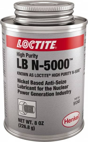 High Purity Anti-Seize Lubricant: 8 oz Brush Top MPN:234280