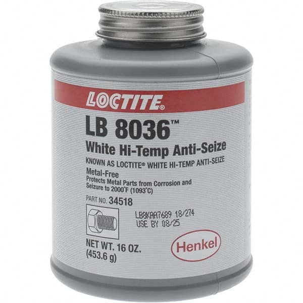 High Temperature Anti-Seize Lubricant: 16 oz Brush Top MPN:302678