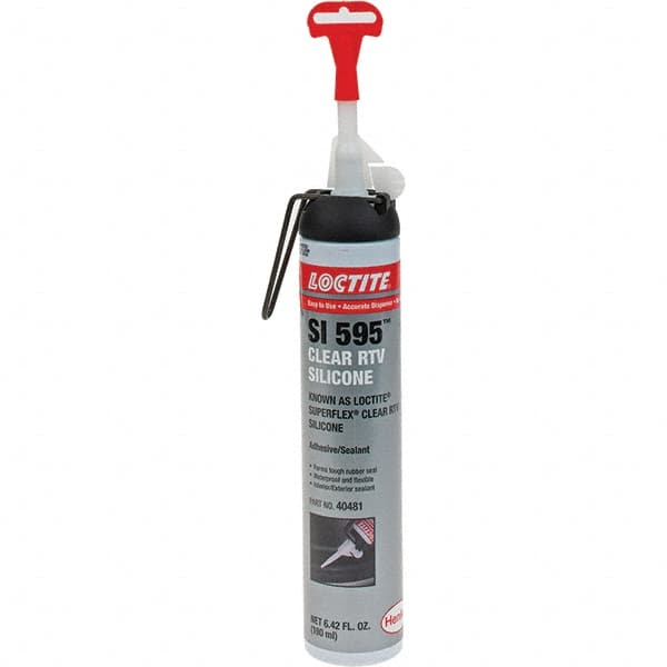 Sealant: Can, Clear, RTV Silicone MPN:743915