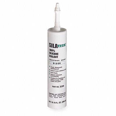 Silicone Sealant 10.15oz Cartridge Black MPN:475373