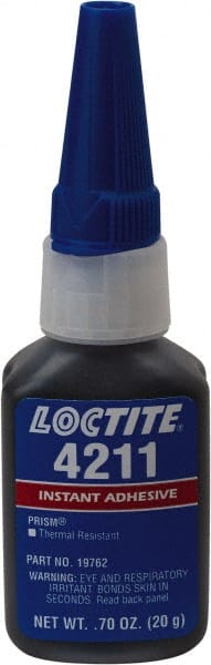 Adhesive Glue: 20 g Bottle, Black MPN:135302