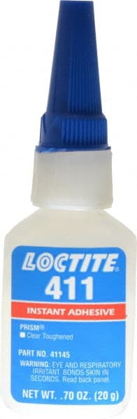 Adhesive Glue: 0.7 oz Bottle, Clear MPN:135446