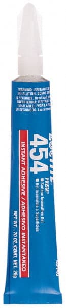 Adhesive Glue: 0.7 oz Tube, Clear MPN:135462