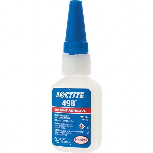 Adhesive Glue: 1 oz Bottle, Clear MPN:135469