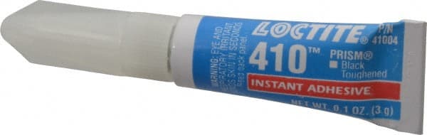 Adhesive Glue: 0.11 oz Tube, Black MPN:233757