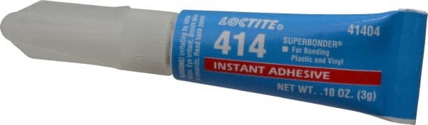 Adhesive Glue: 0.11 oz Tube, Clear MPN:233780