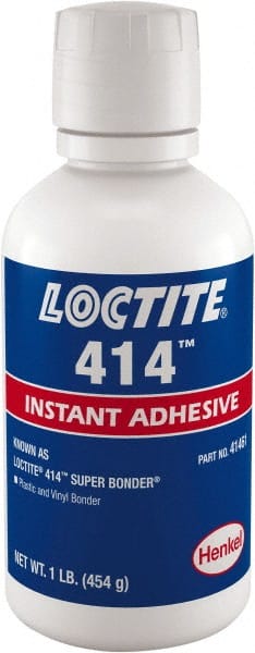 Adhesive Glue: 1 lb Bottle, Clear MPN:233803