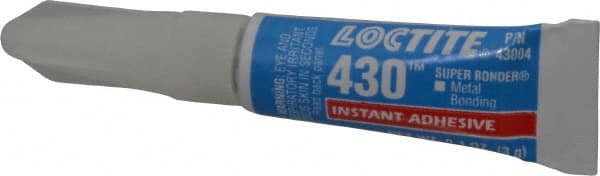 Adhesive Glue: 0.11 oz Tube, Clear MPN:233973