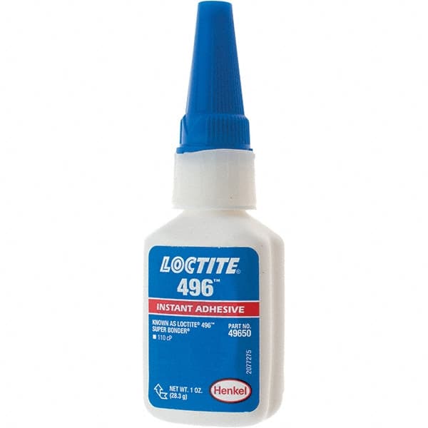 Adhesive Glue: 1 oz Bottle, Clear MPN:234156