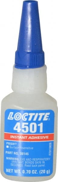 Adhesive Glue: 0.7 oz Bottle, Clear MPN:528576