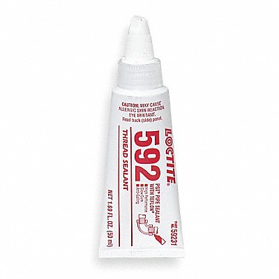 Pipe Thread Sealant 1.69 fl oz Off-White MPN:209761