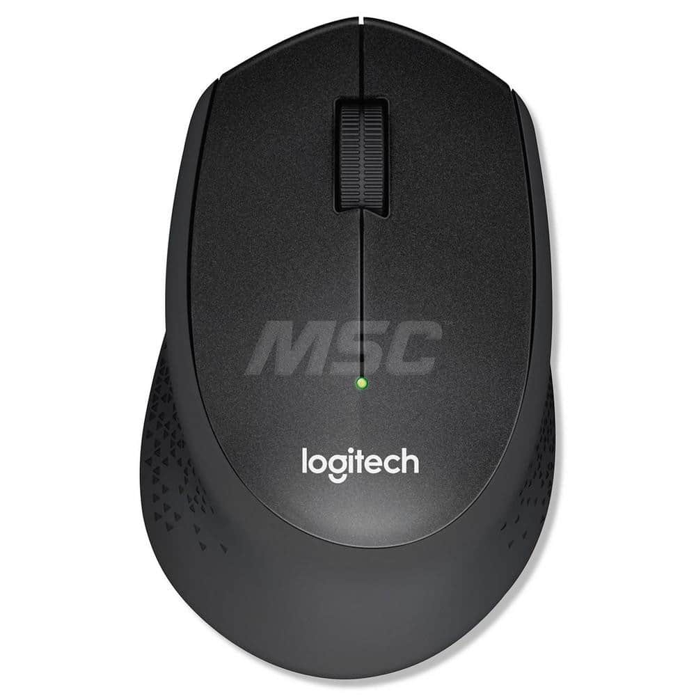 M330 SILENT PLUS MOUSE, 2.4 GHZ FREQUENCY/33 FT WIRELESS RANGE, RIGHT HAND USE, BLACK MPN:LOG910004905