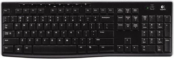 K270 Wireless Keyboard, USB Unifying Receiver, Black MPN:LOG920003051