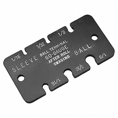 Ball Terminal Gauge 1/16 to 1/8 MPN:GA-B24