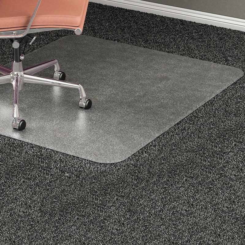 Lorell Medium Pile Studded Chair Mat, 46in x 60in MPN:69164