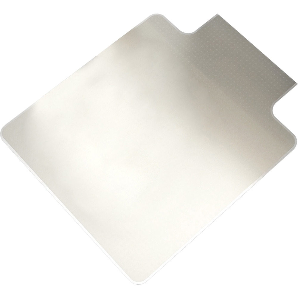 Lorell Medium Pile Studded Chair Mat, 46in x 60in, Wide Lip MPN:69165